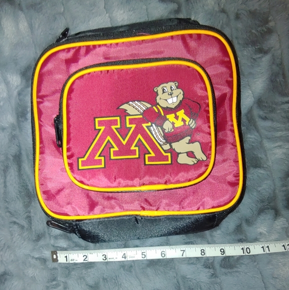 Two (2) Minnesota Gophers Baseball Hats and One (1) Soft Lunch Box/Bag. - Picture 12 of 15